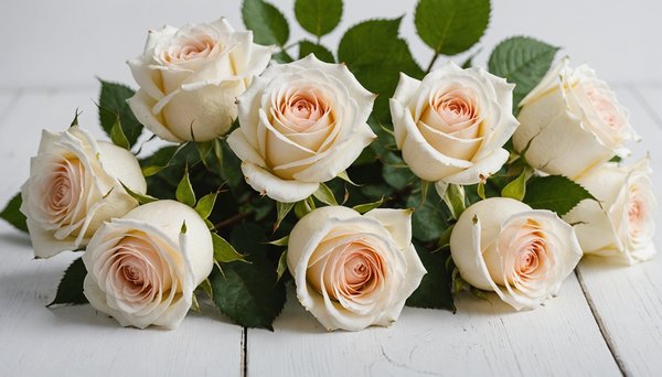 Ours en rose blanche : un geste d'amour inoubliable