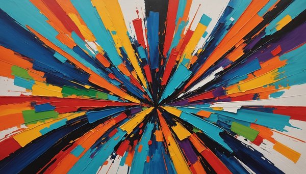 Découvrez les tableaux abstraits colorés à prix doux