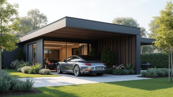 Transformez votre extérieur avec un carport en aluminium élégant