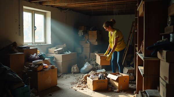 Débarras de cave : guide complet pour un espace sain et organisé